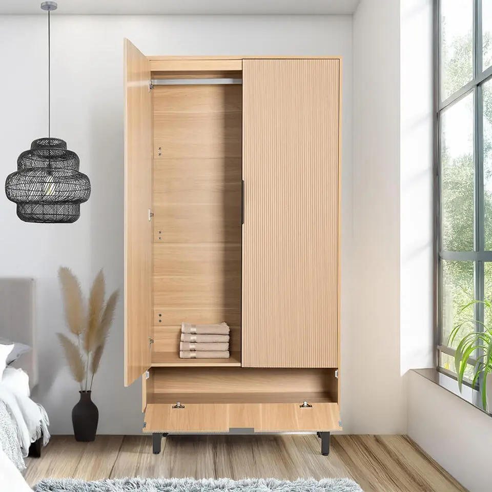 HOME DELUXE Kleerkast NYLA - 100 x 200 cm