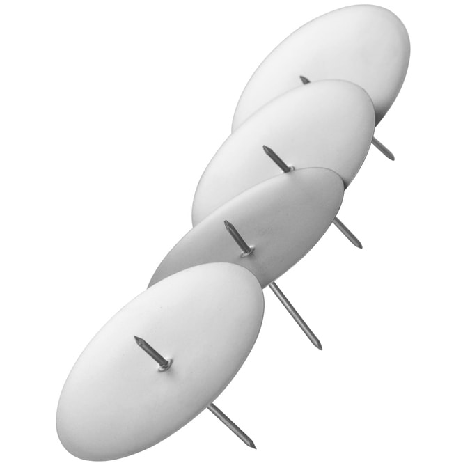 Halter für Adventskerzen - Ø ca. 7 cm - 4 Stück - silber