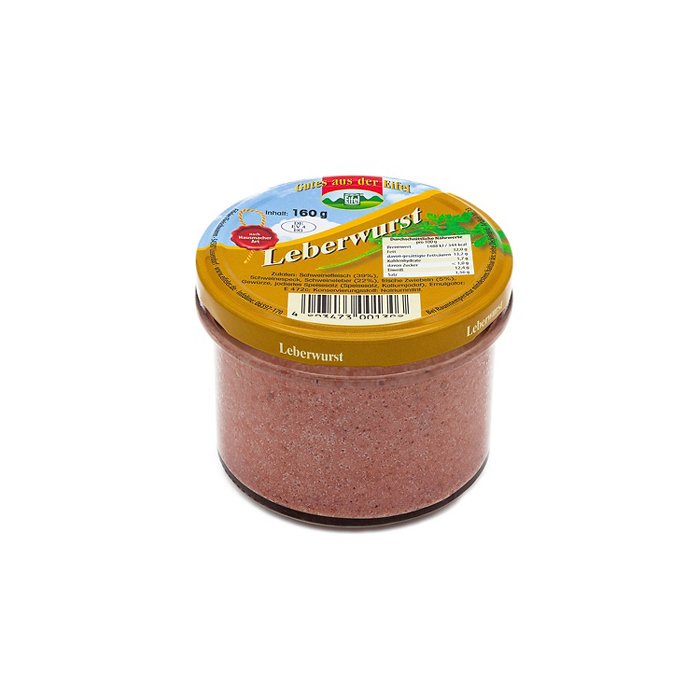 Eifeler Hausmacher Wurst 160 g, Leberwurst