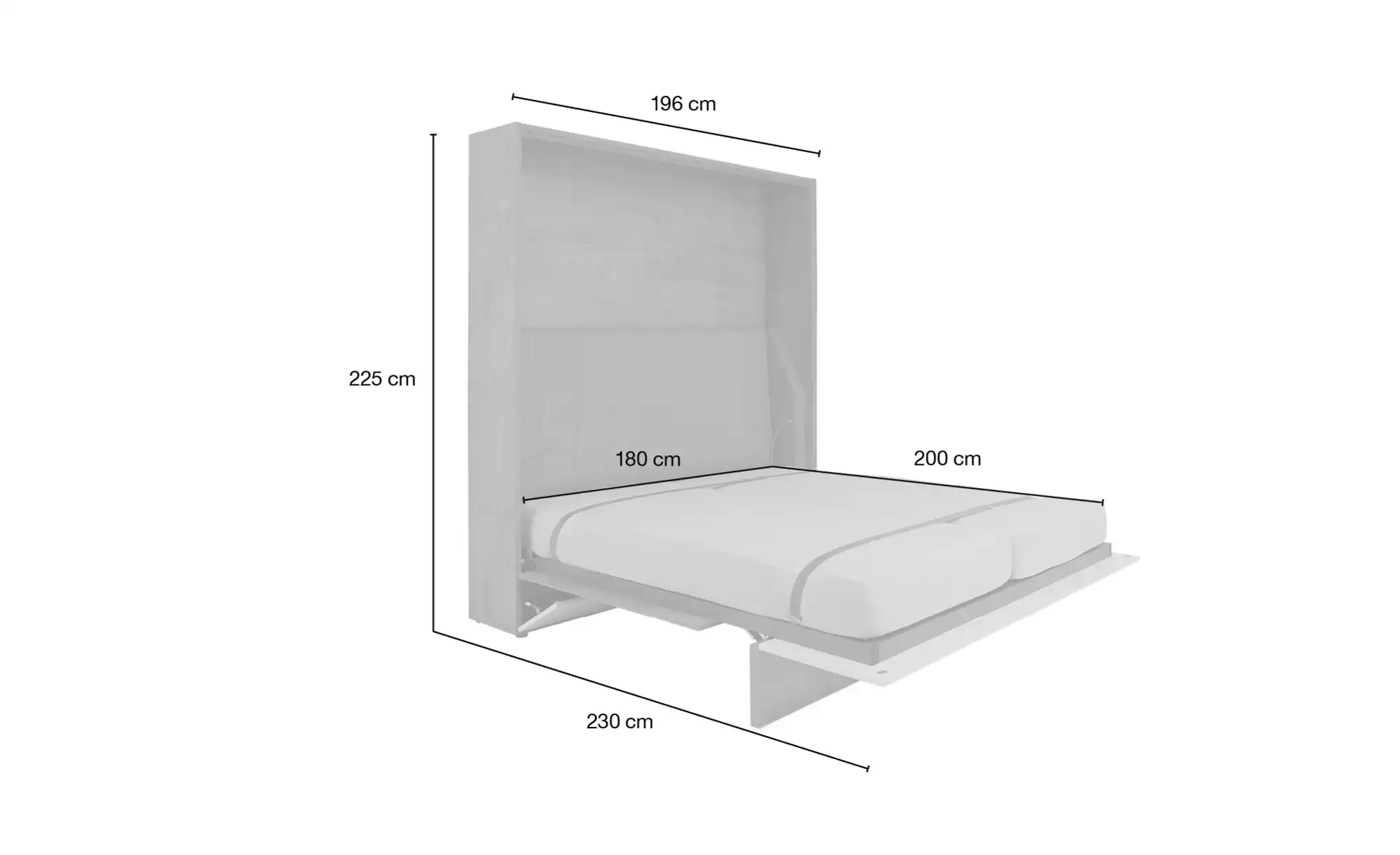 Schrankklappbett Loop