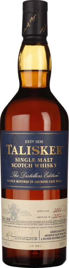 TALISKER DISTILLERS EDITION 2001-2012 70CL