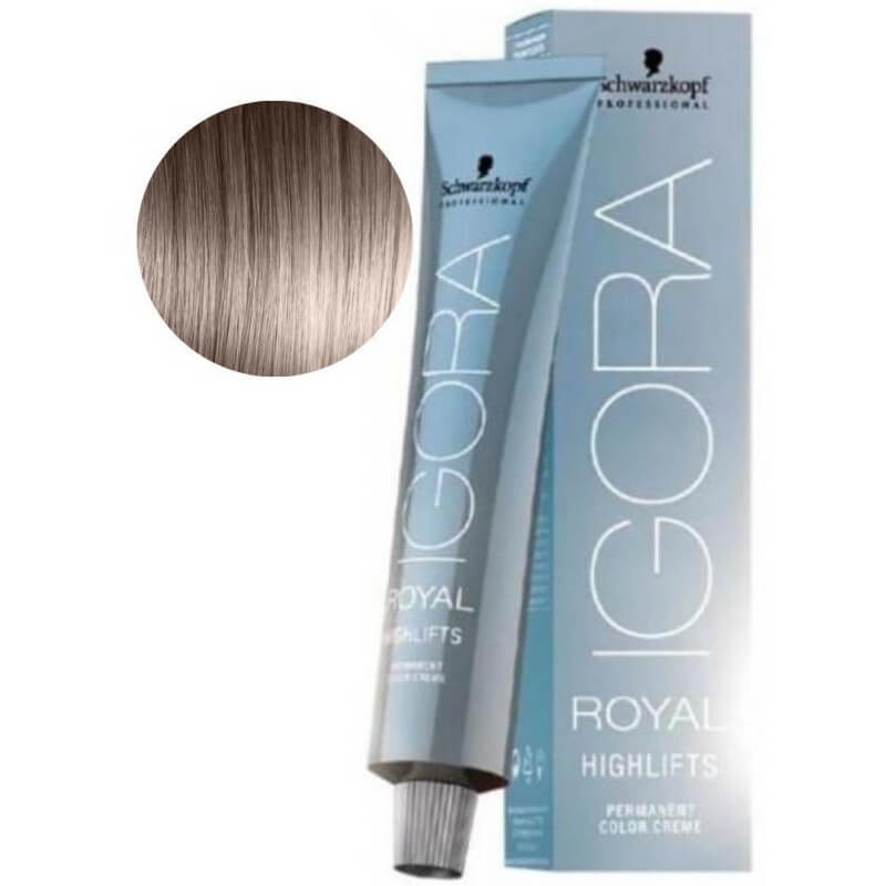 Coloration Igora Royal Highlifts 10-21 blond très clair fumé cendré Schwarzkopf 60ML