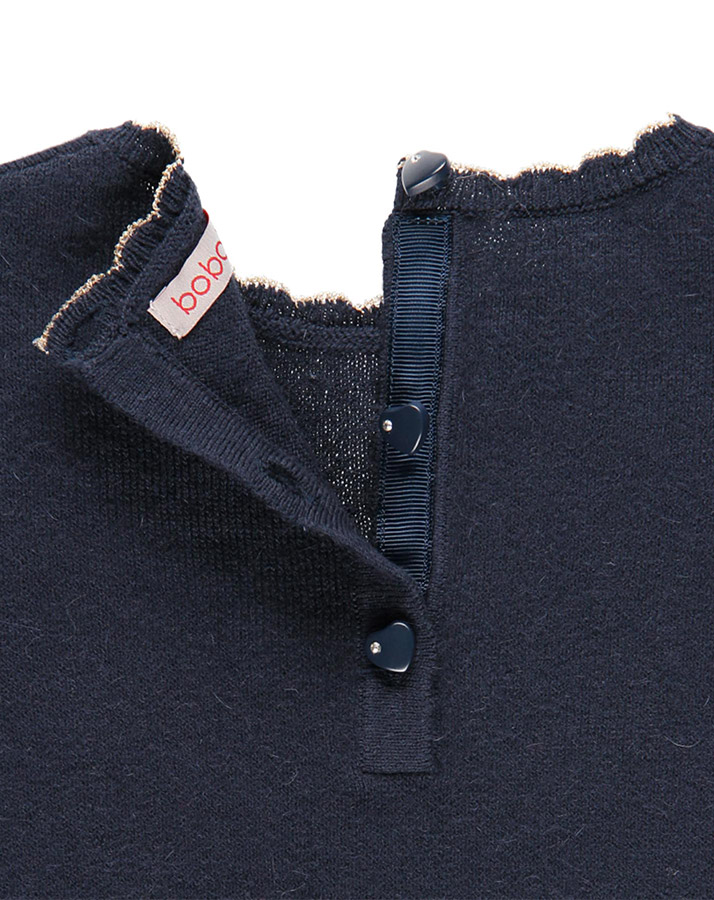Kleid HERZEN mit Tüllrock in marine