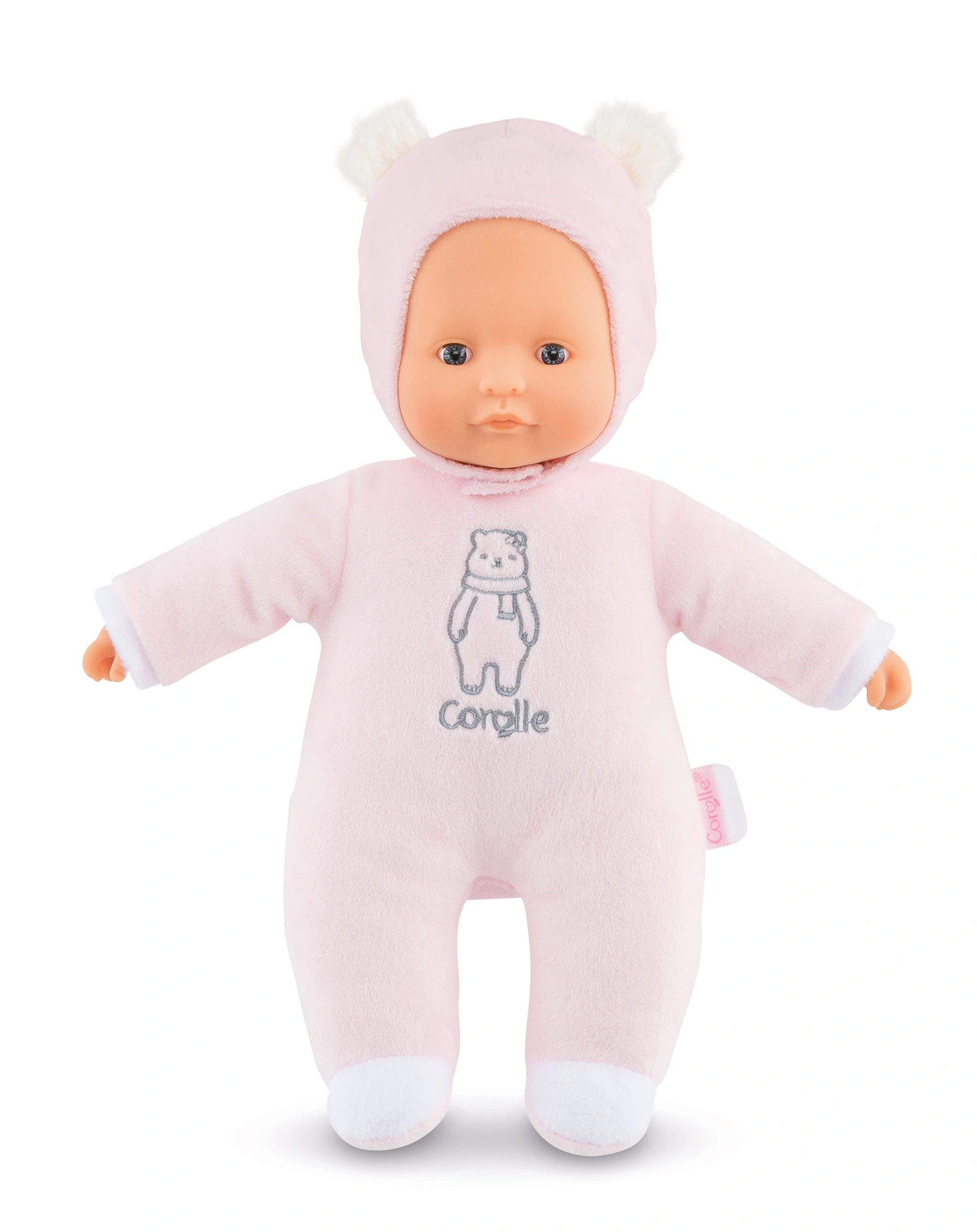 Babypuppe SWEETHEART - BÄR (30cm) in rosa