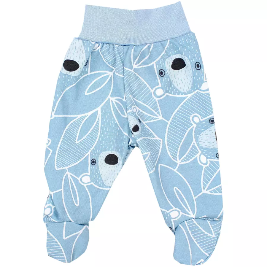 TupTam Baby Hose mit Fuß 5er Pack beigegrau