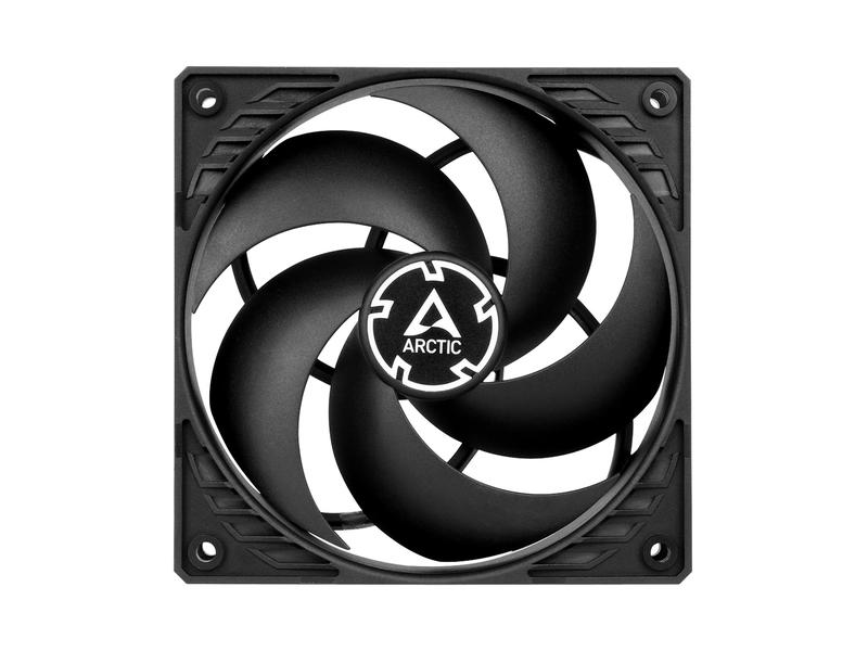 Arctic Cooling PC-Lüfter P12 PWM Schwarz Gehäuselüfter mit Pulsweitenmodulation Kontrolltyp