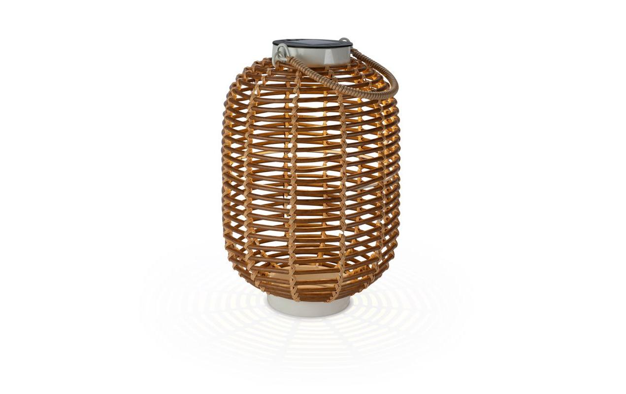 Solar Calm Lantern BraunDekolicht zum Aufstellen oder Aufhängen