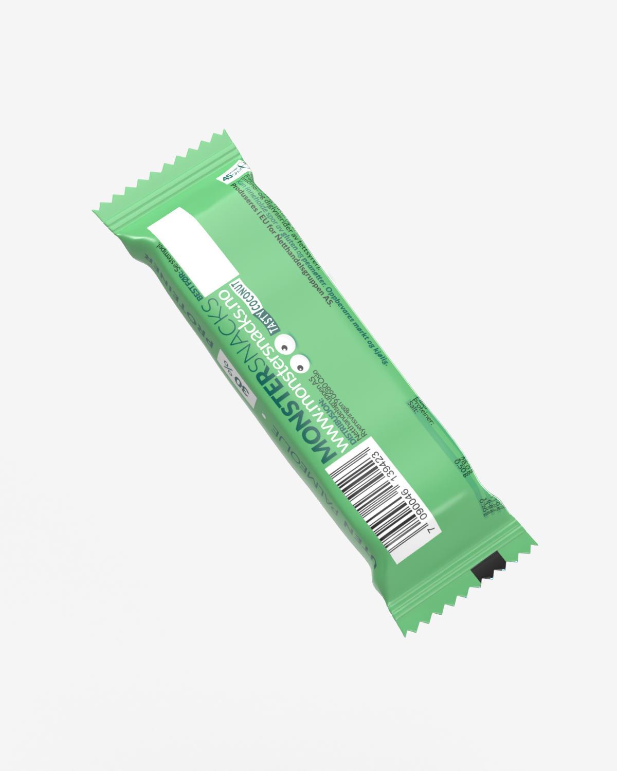 Monster Core Protein Bar - Tasty Coconut 16x45g