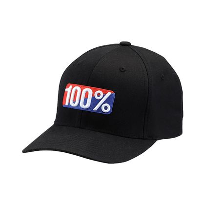 Casquette 100% CLASSIC X-FIT - Noir