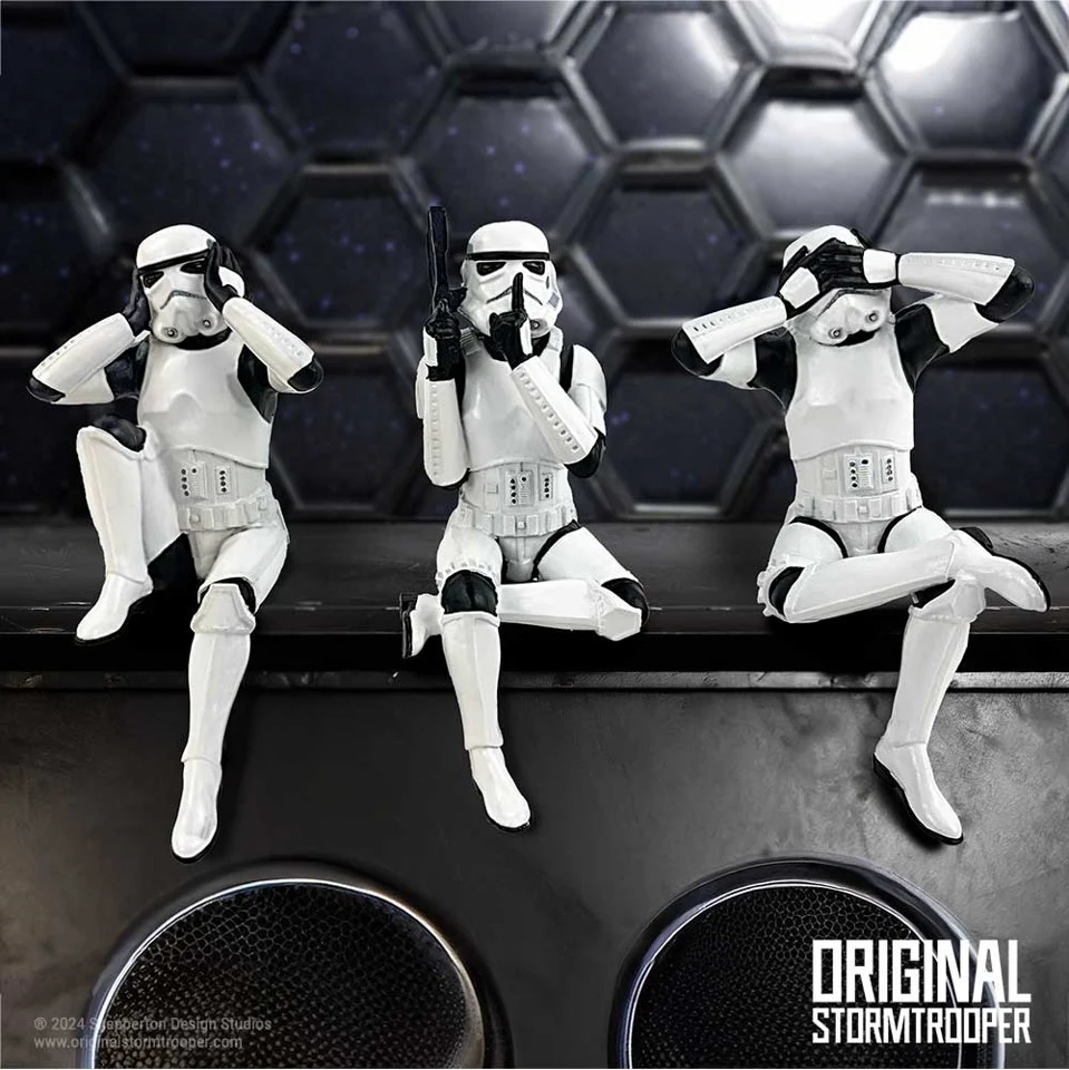 Three Wise Stormtroopers (Shelf Sitters)