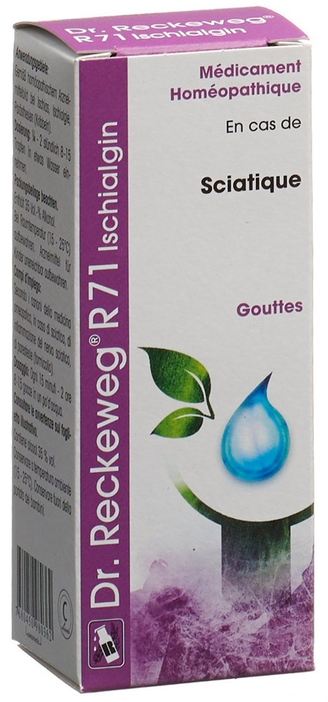 RECKEWEG R71 Ischialgin Tropfen Fl 50 ml