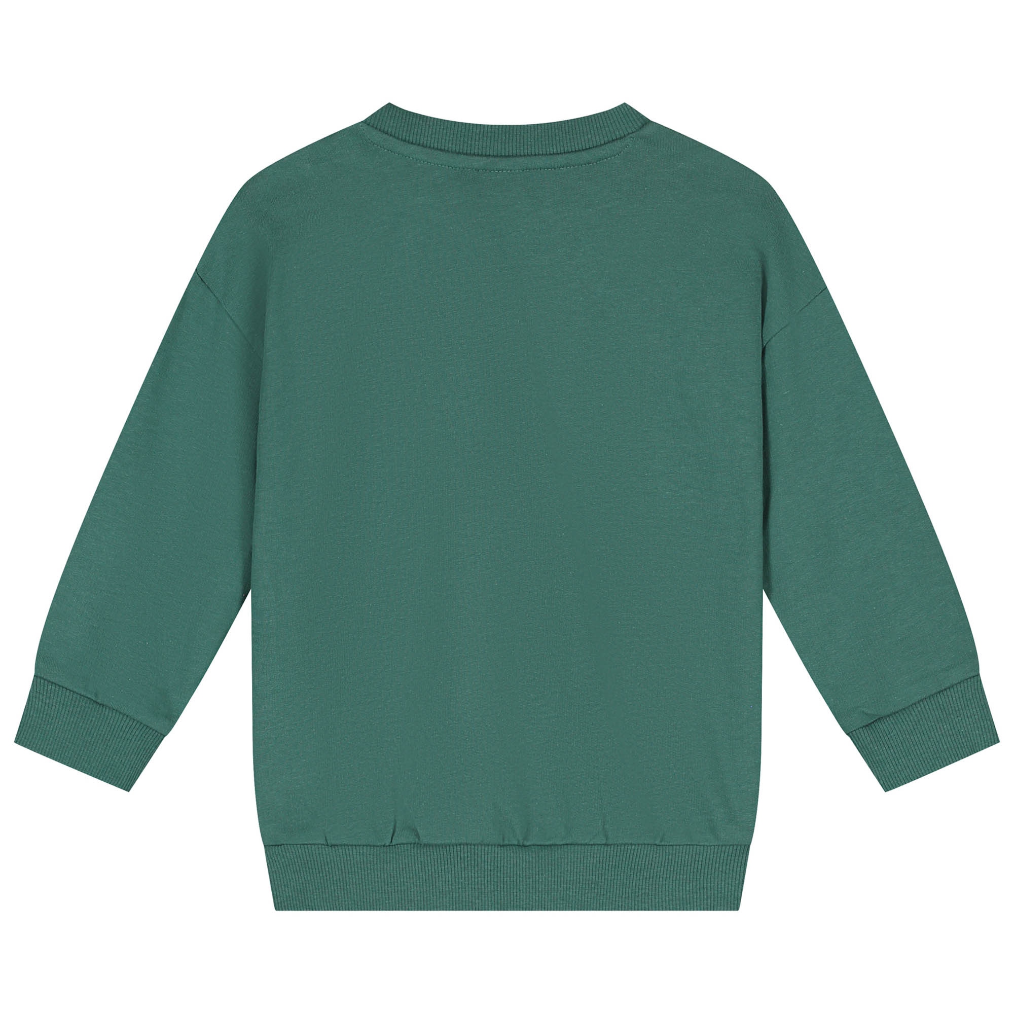 Prénatal peuter sweater lange mouwen tekst groen