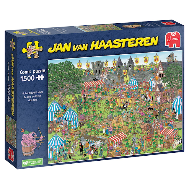 Jan van Haasteren Robin Hood Festival Puslespill 1500 brikker