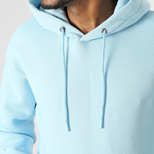 Sweat Capuche Bleu Ciel