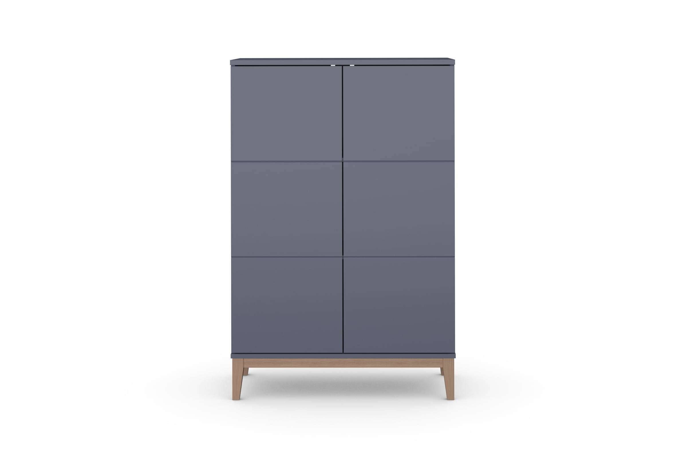 andas Highboard »Maryd« 1 Stk. tlg. Hochkommode mit Untergestell in Holzoptik