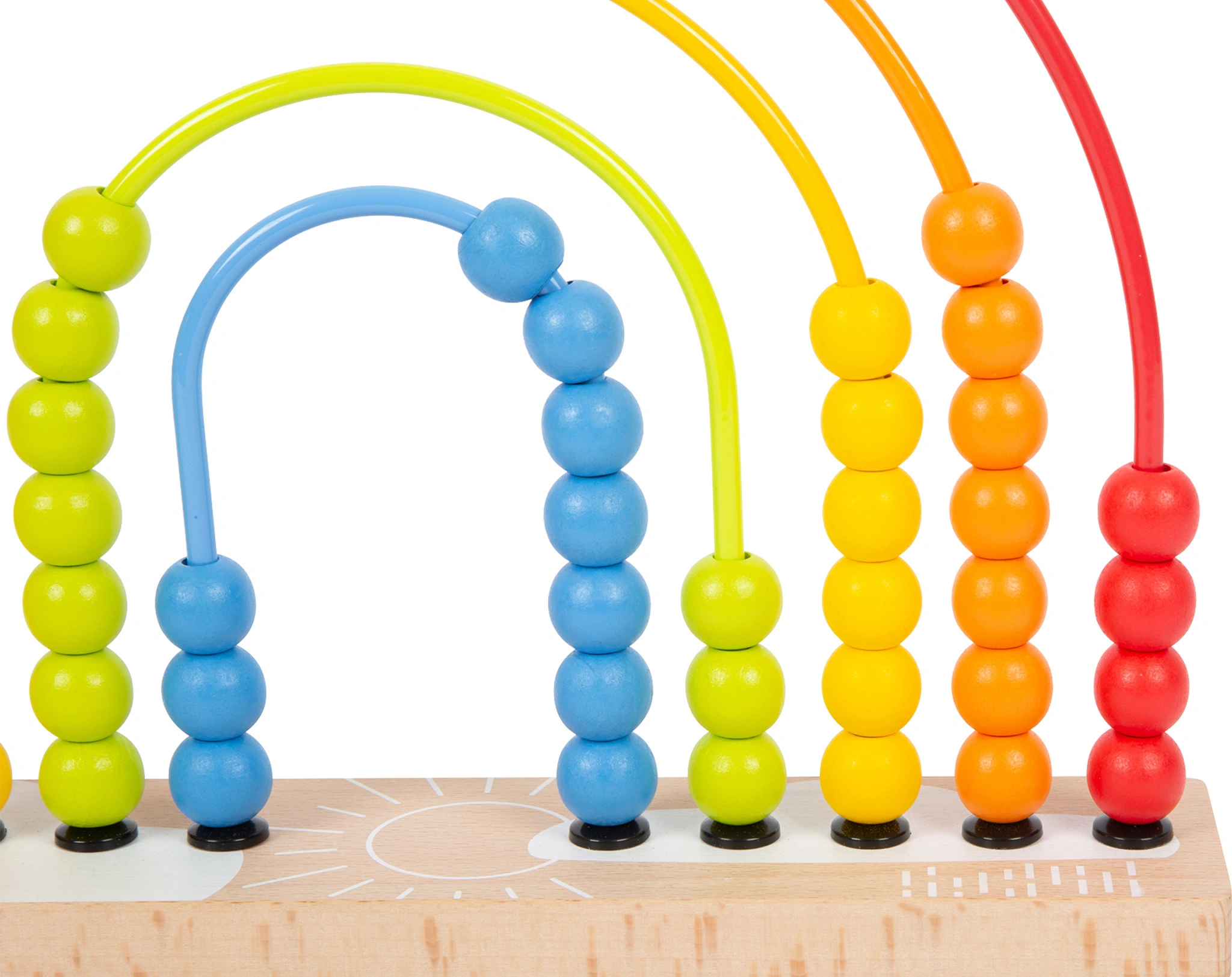 Abakus REGENBOGEN aus Holz