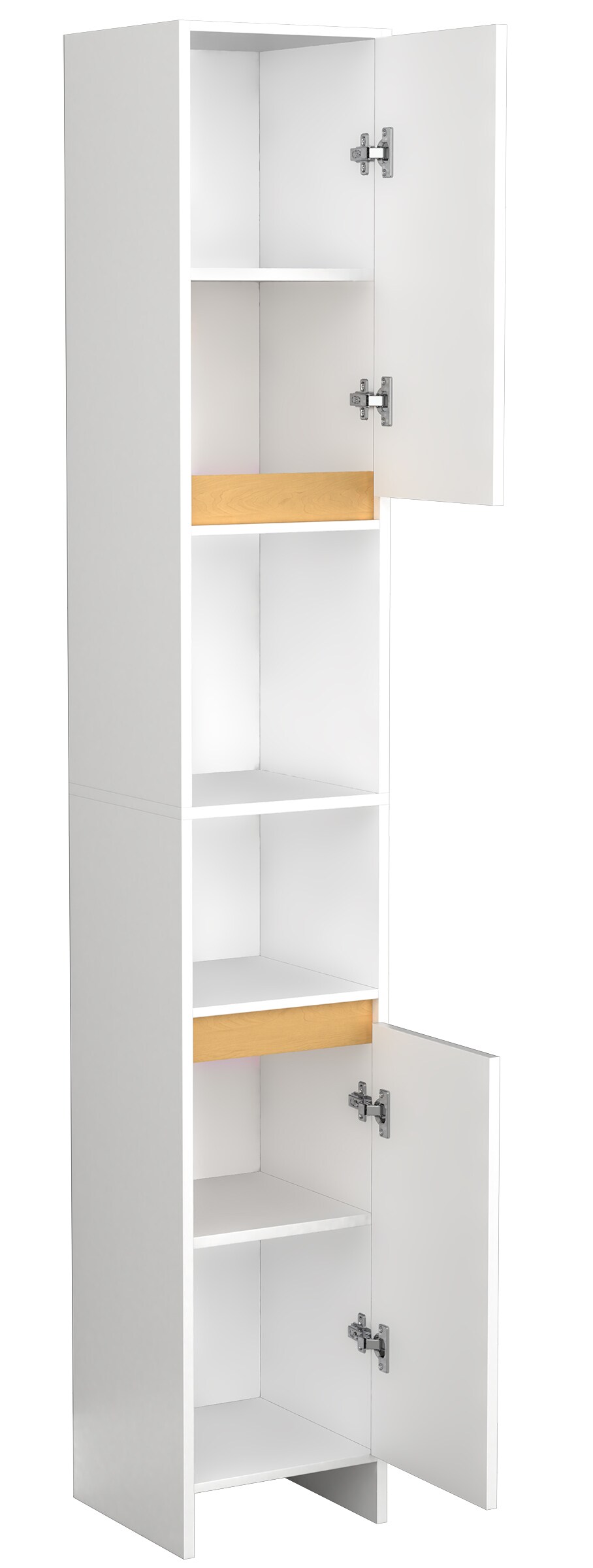 VCM Holz Badmöbel Stand Badregal Badezimmer Badschrank Hochschrank Malira