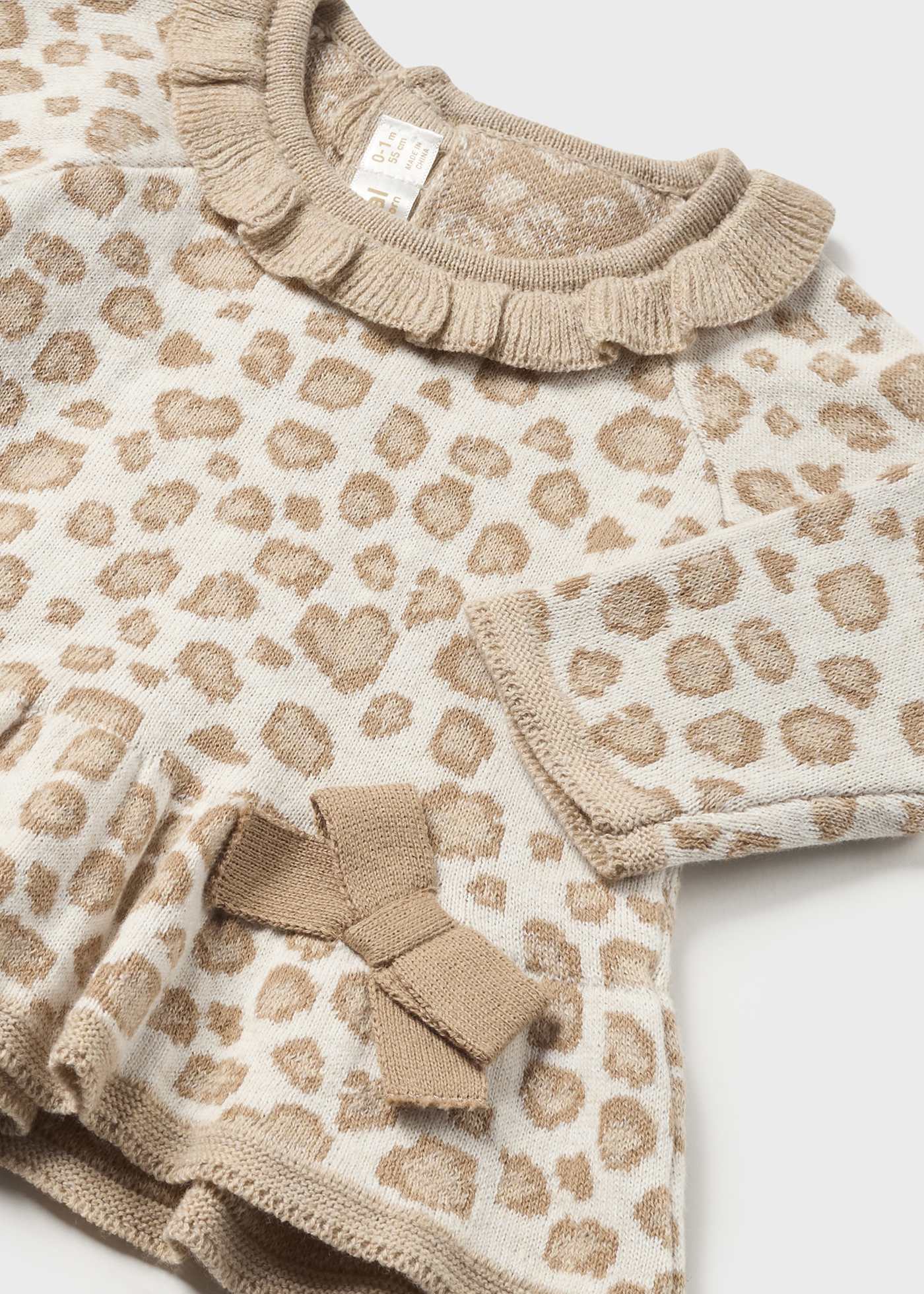 Conjunto de malha de algodão Better Cotton de 3 peças para recém-nascido