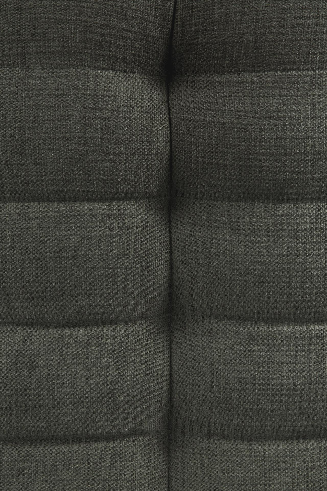 Sofa N701- 90° rond hoekelement - eco stof moss green