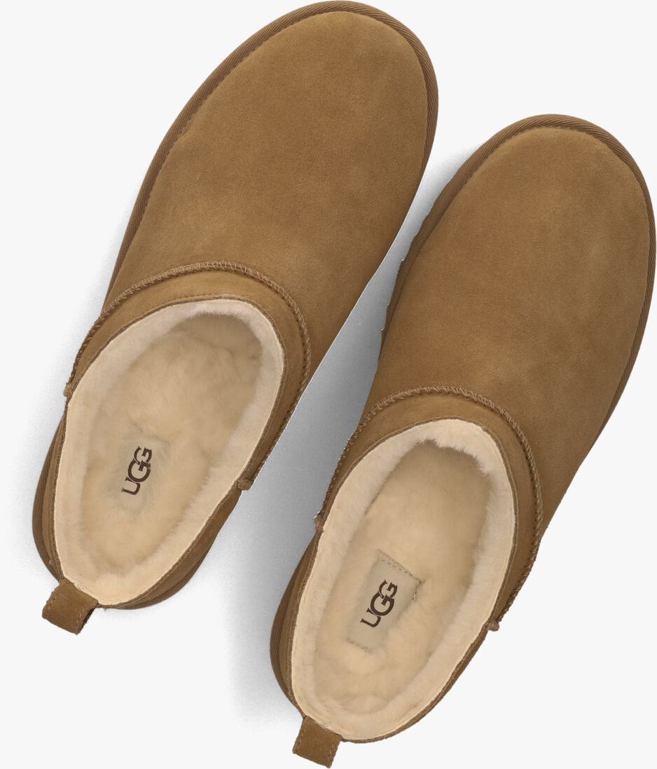 camel ugg vachtlaarzen m classic