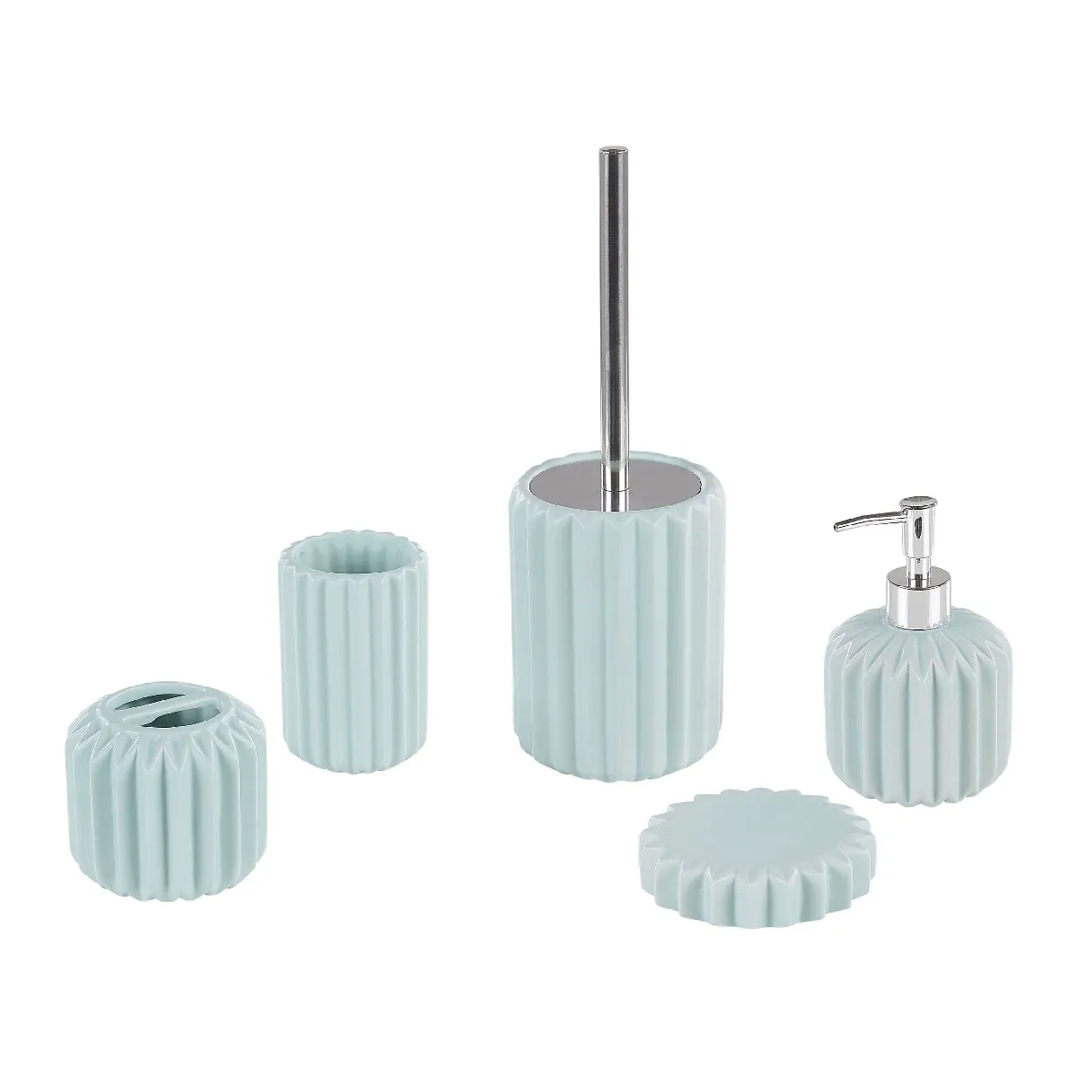 BELIANI Set Accessoires Salle de Bain GORBEA