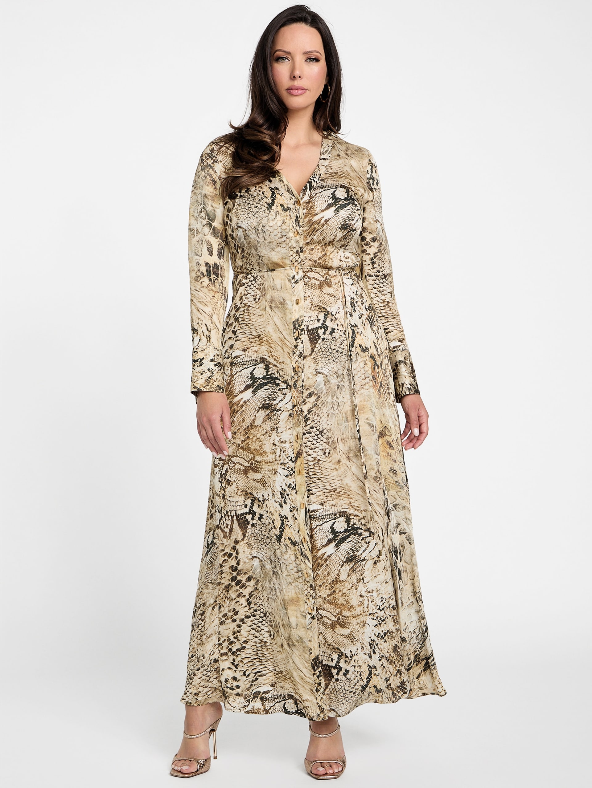 Vestido Maxi Estampado Eco Giselle