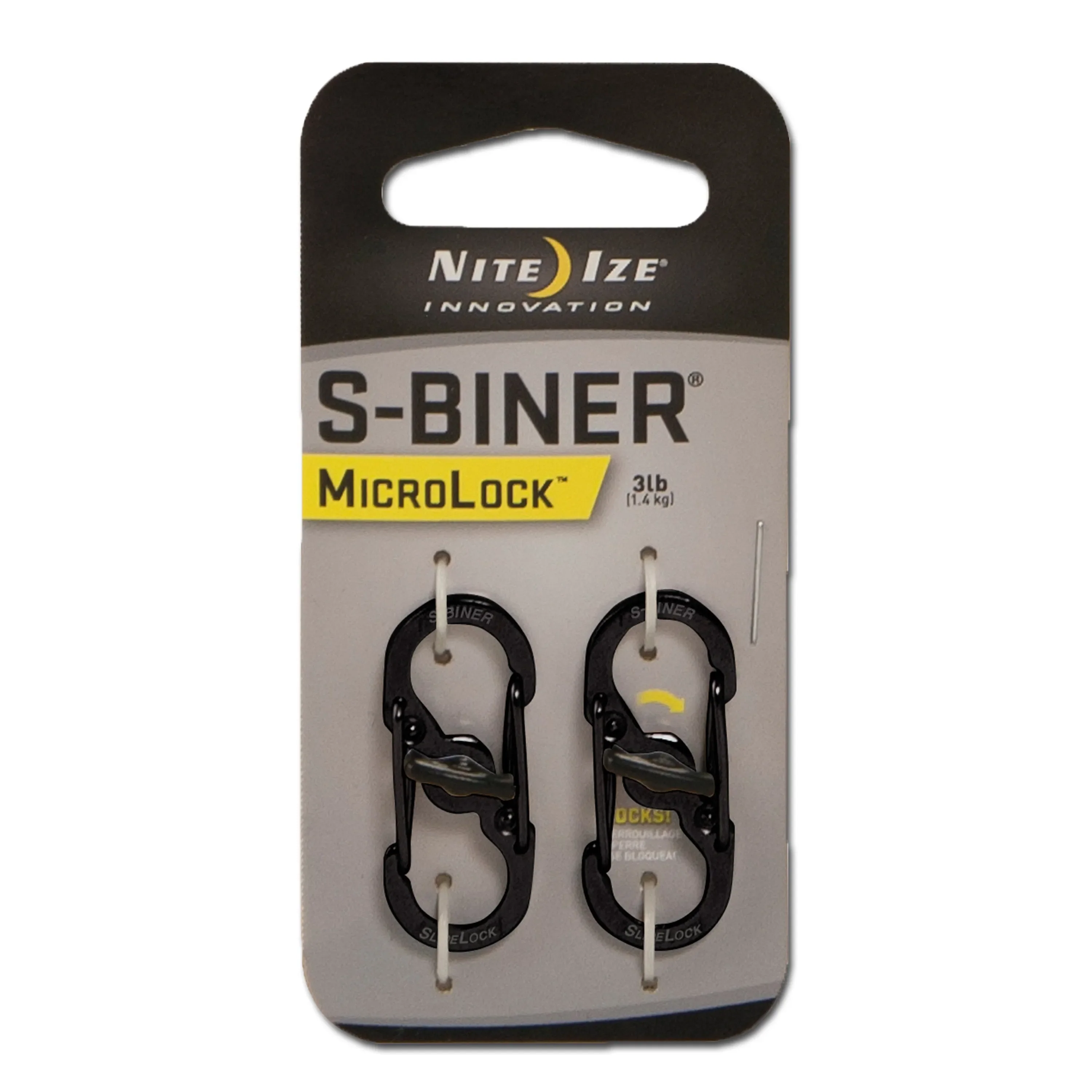 Nite Ize -  Karabiner S-Biner MicroLock 2er Pack