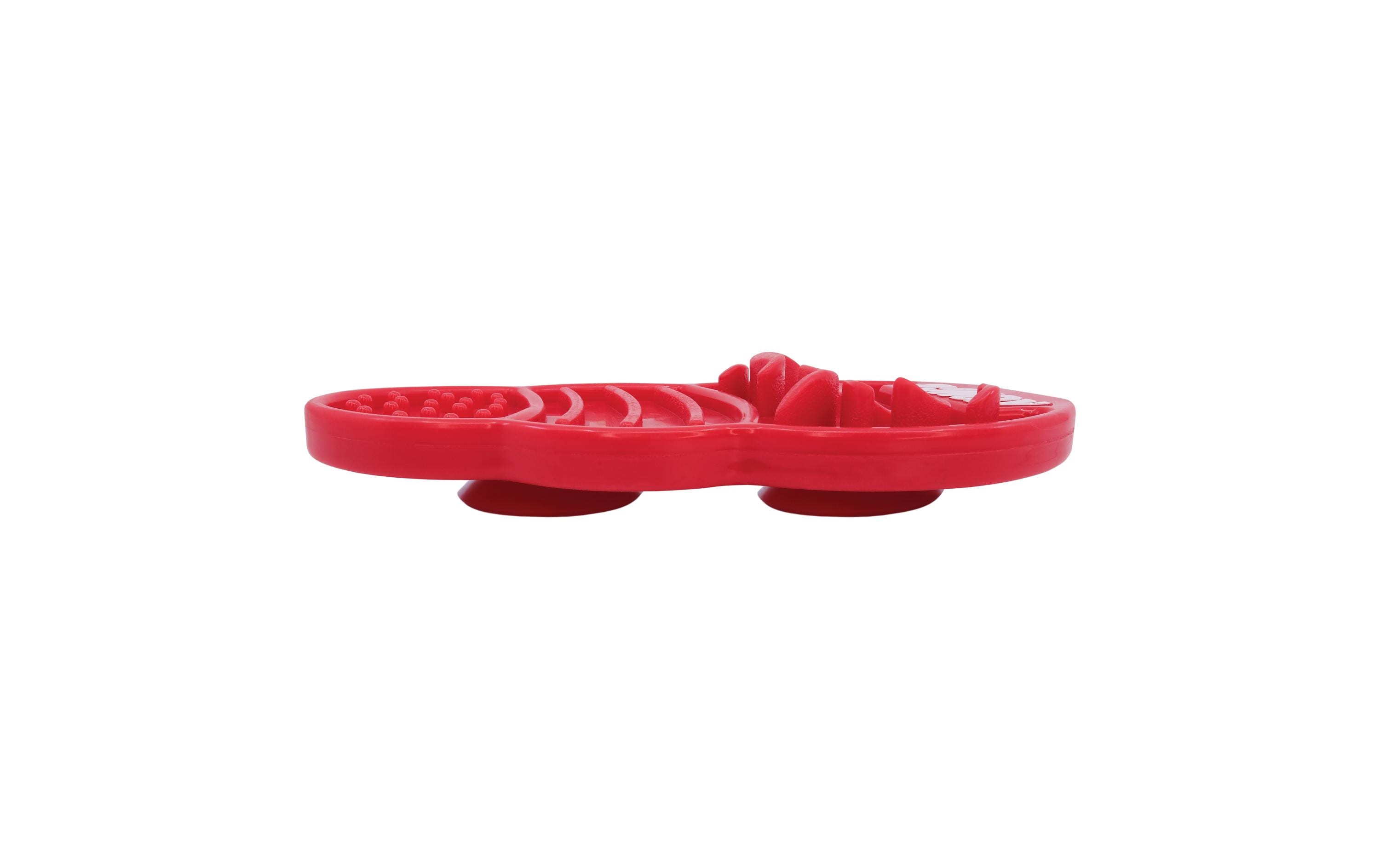 Licks S, 12 x 7.5 x 3 cm, rotLeckerli-Spender