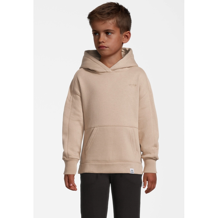 New Life Hoodie Kapuzenpullover Beige
