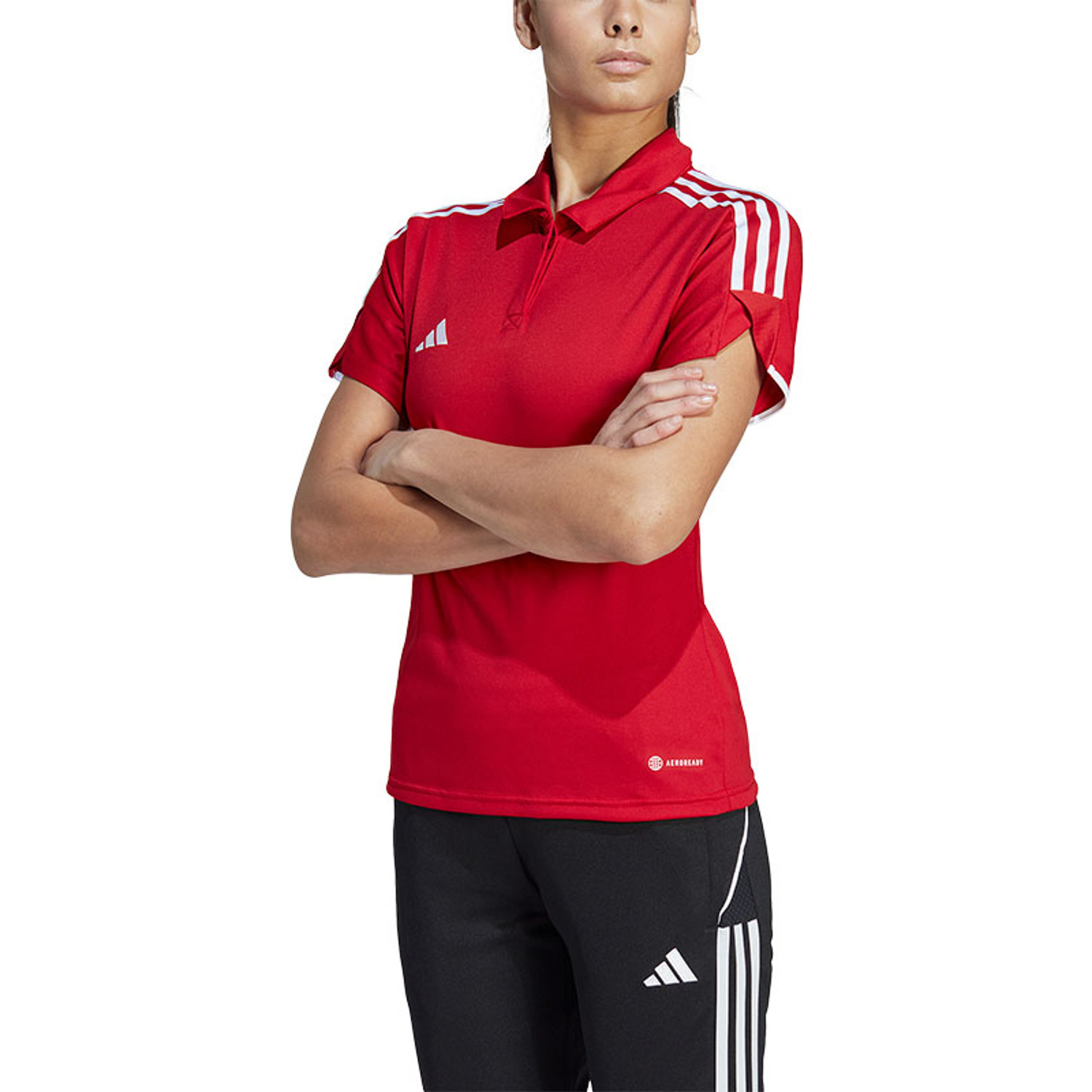 adidas Tiro 23 League Polo Trainingsset Dames