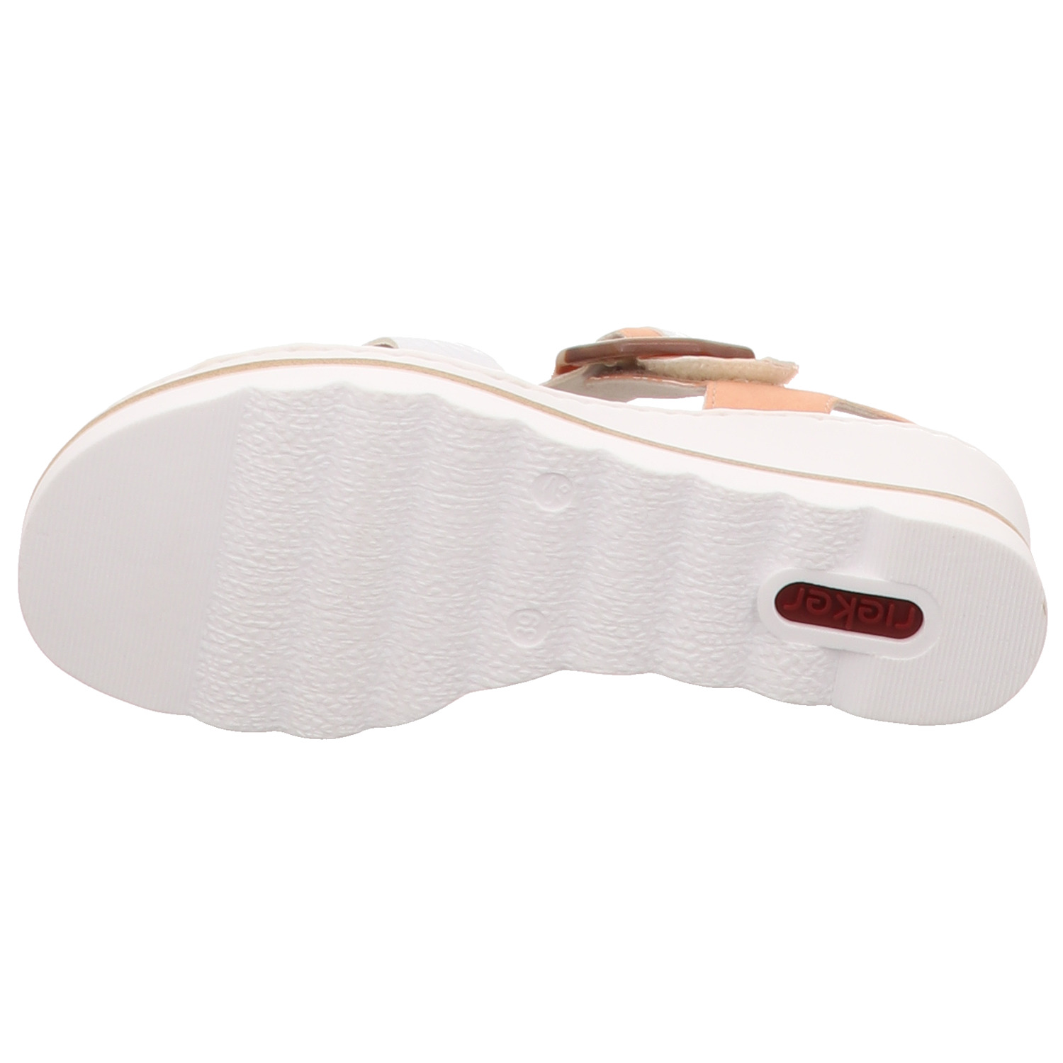 Rieker Sandalette weiß kombi weiss/weiss kombi