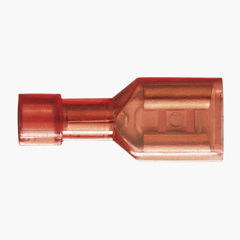 Flatstifthylse, helisolert, 0,5–1,5 mm², 10 stk.