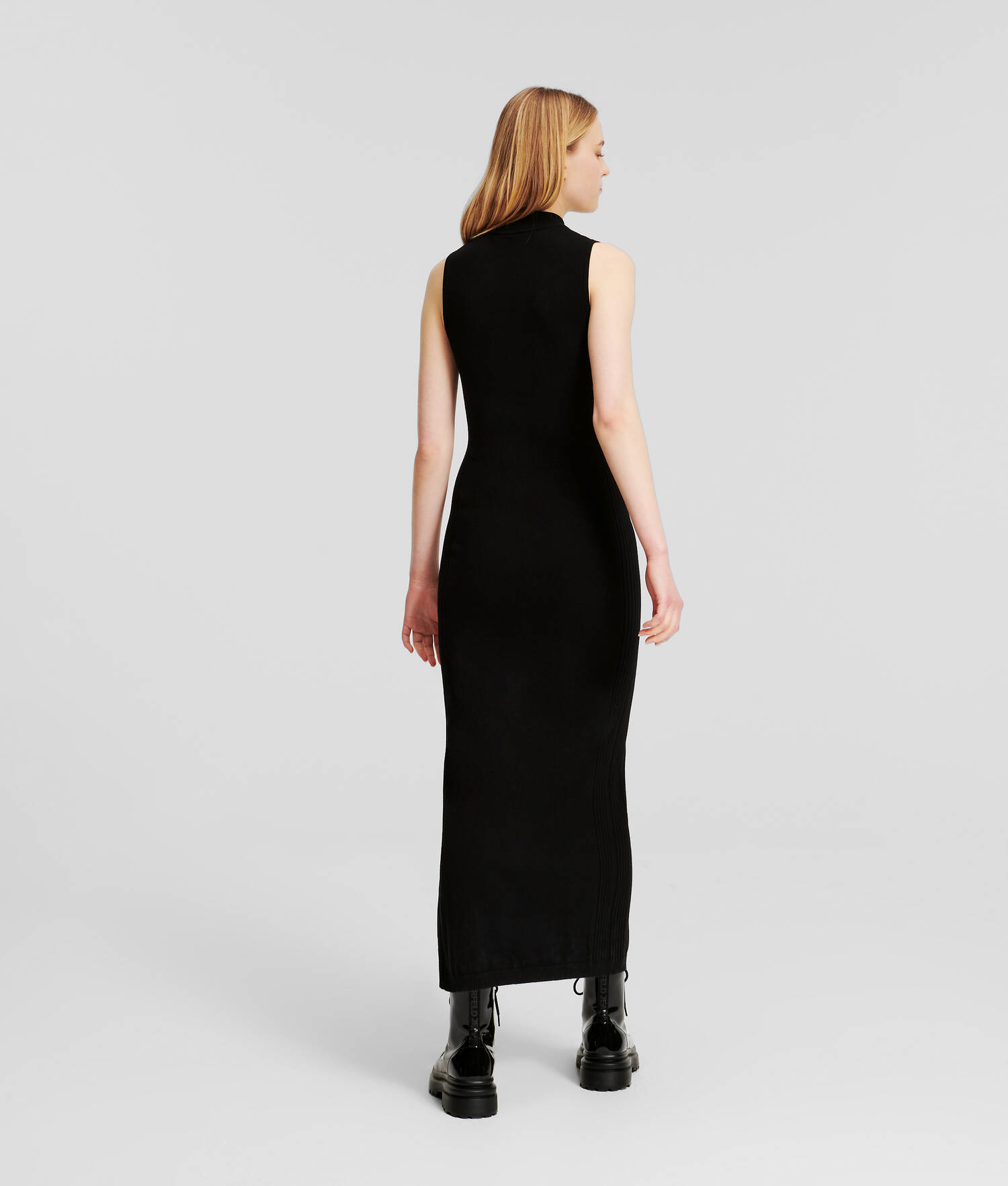 ROBE MAXI EN TRICOT SANS MANCHES KLJ