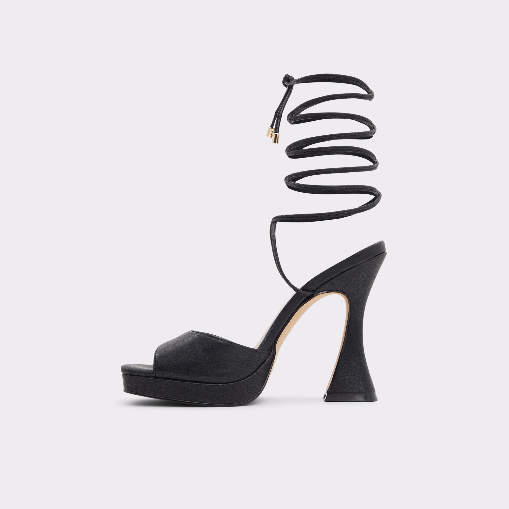 Daphnee Black Women Platform sandals