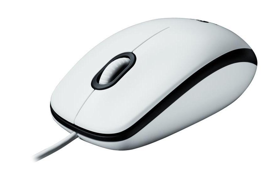 Maus M100 OpticalKabelgebundene optische Maus für PC, Laptop und Mac
