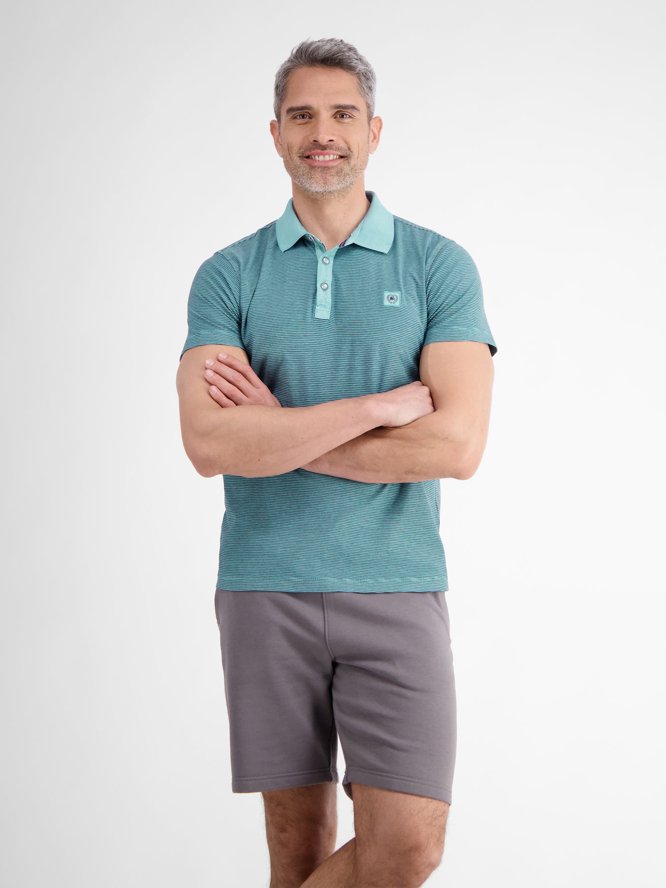 Gestreiftes Poloshirt für Herren