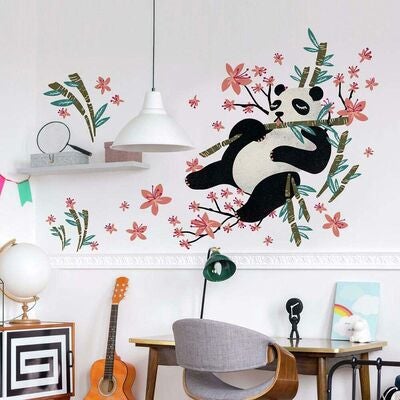 RoomMates Wallstickers Panda