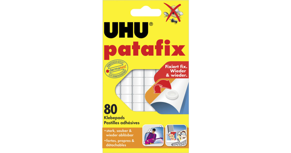 UHU Patafix Klebepads 80er-Packung