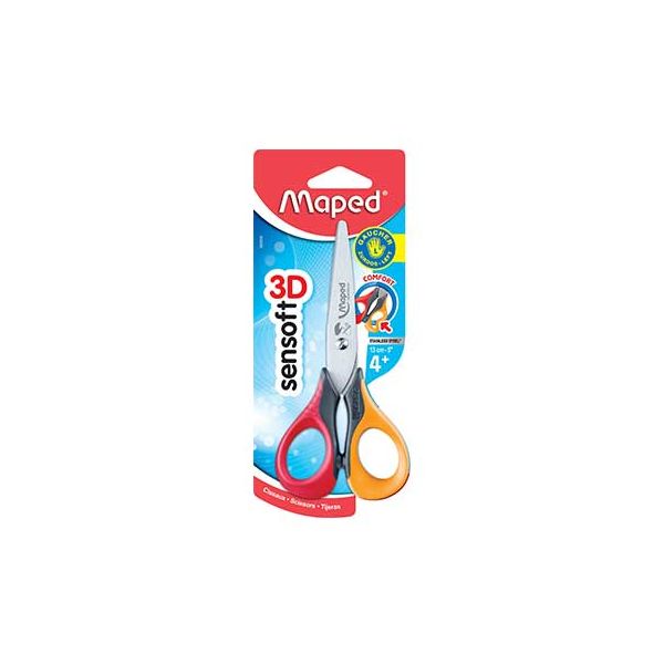 Maped Tesoura 13cm Pontas Redondas Esquerdino 1 Un.