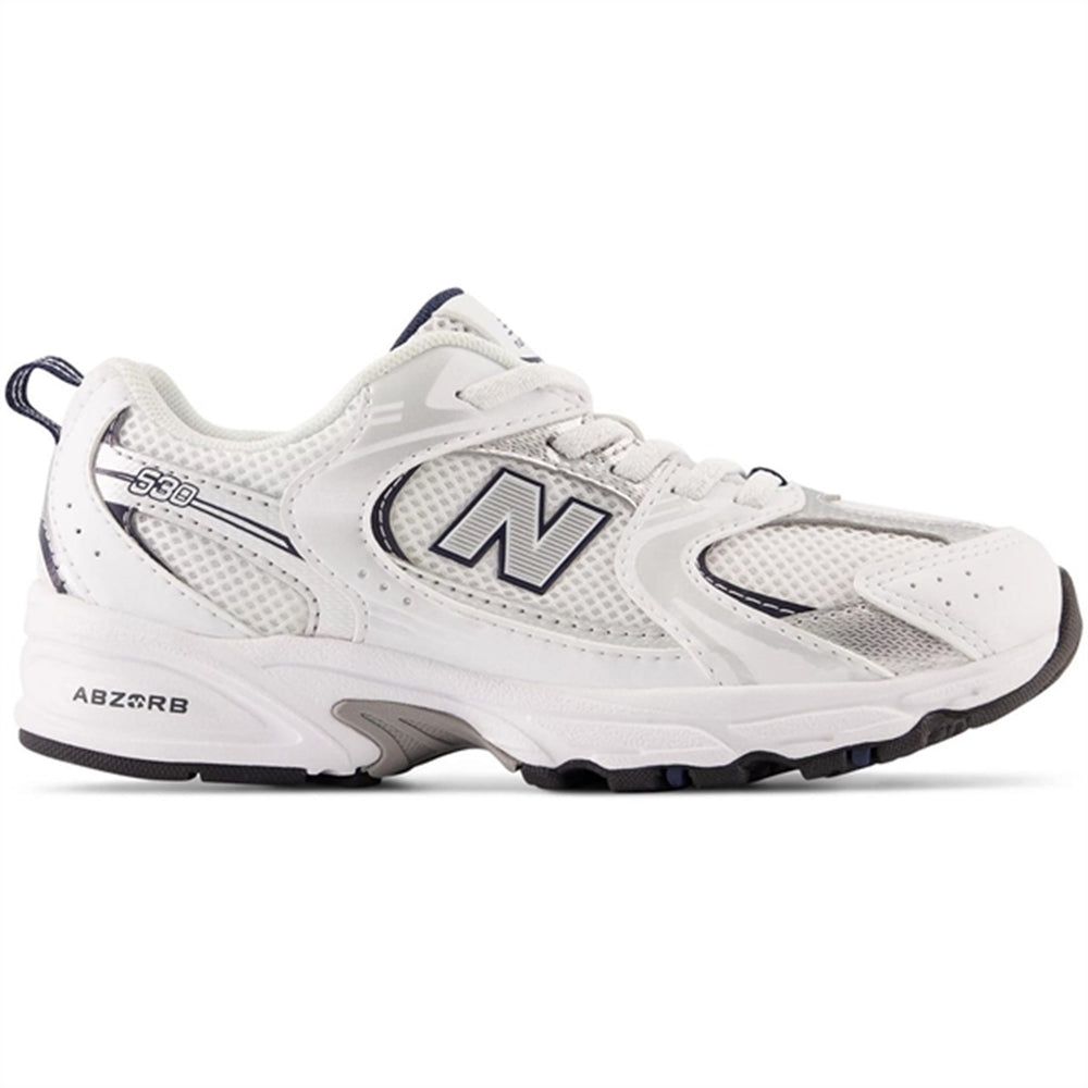Køb New Balance 530 Kids Bungee Lace Sneakers White