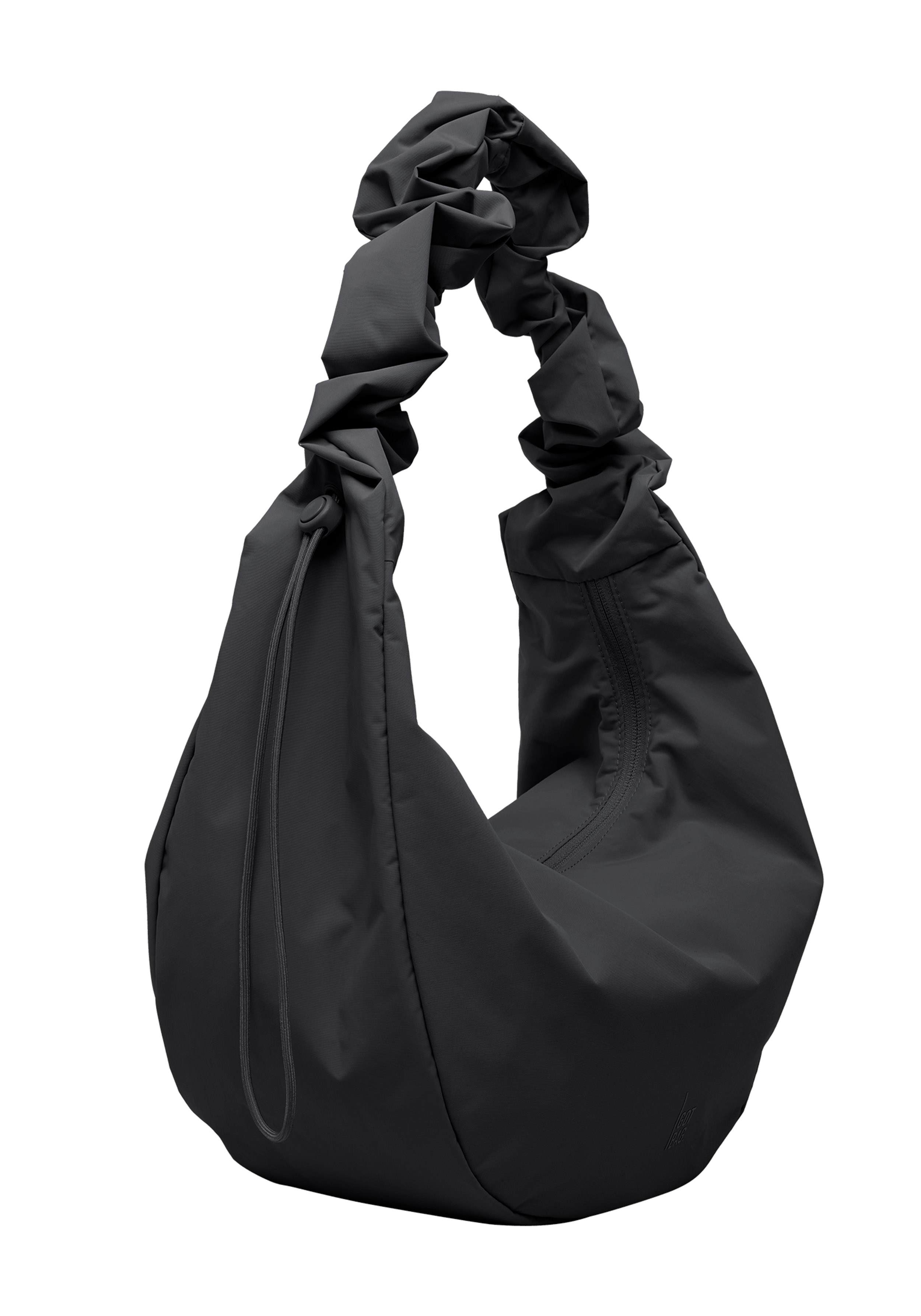 Got Bag Moon Bag Ruffle Monochrome Black