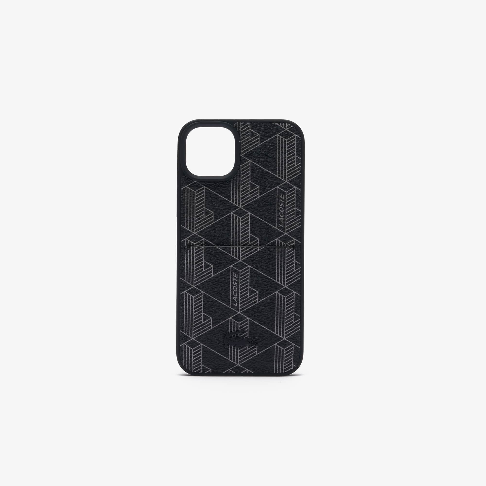 Coque iPhone 15 Max The Blend imprimé crocodile Coques iPhone - Noir - Lacoste - Unisex