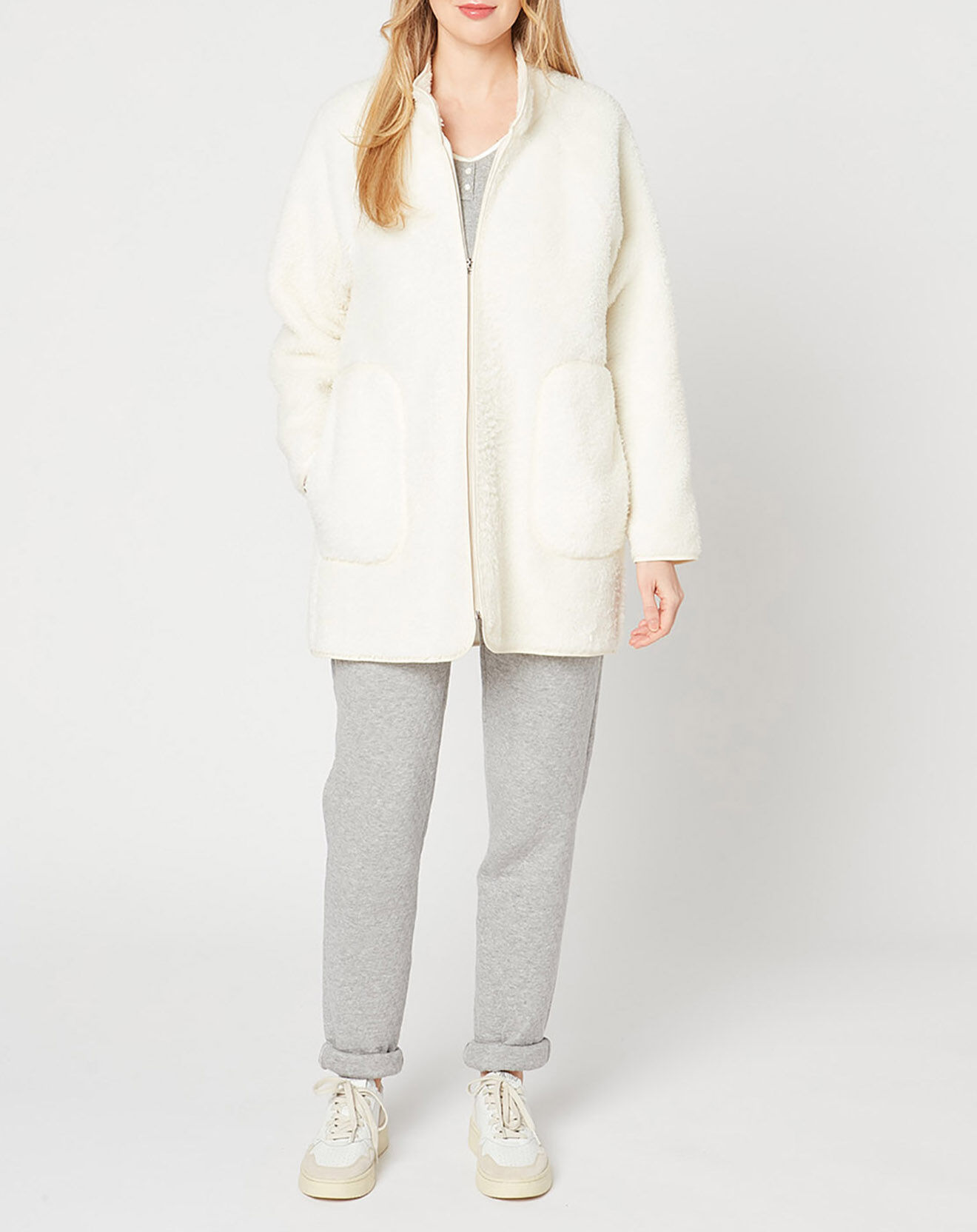 Le Chat Manteau Winter écru