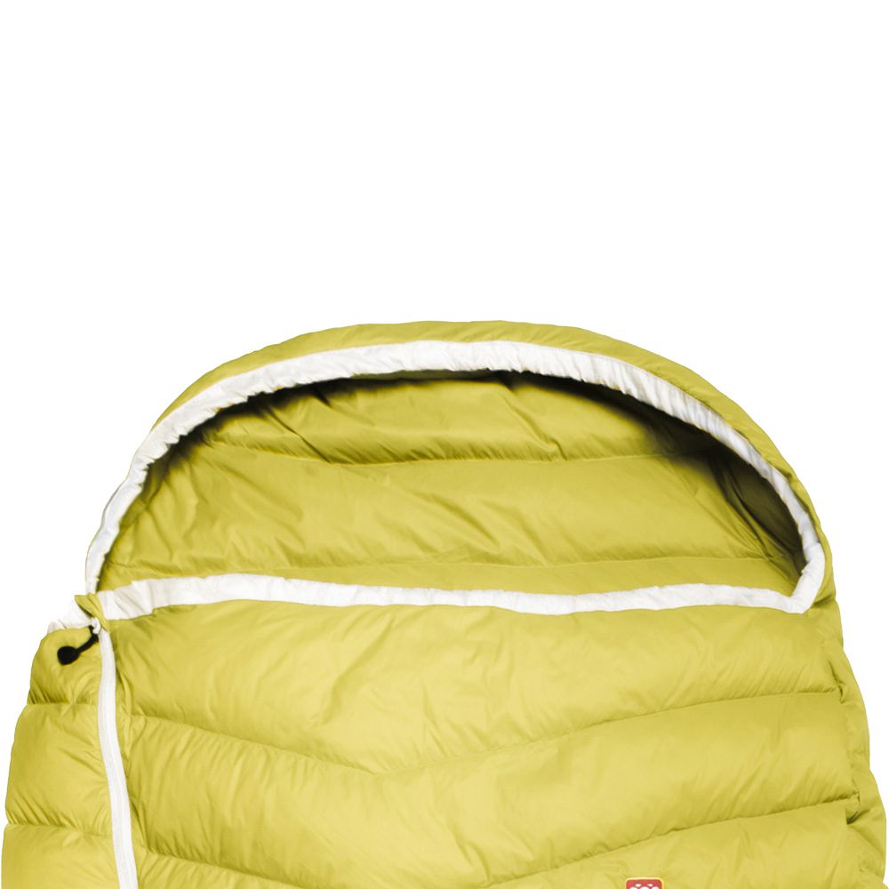Grüezi Bag Biopod DownWool Extreme Light 200 Schlafsack warm olive