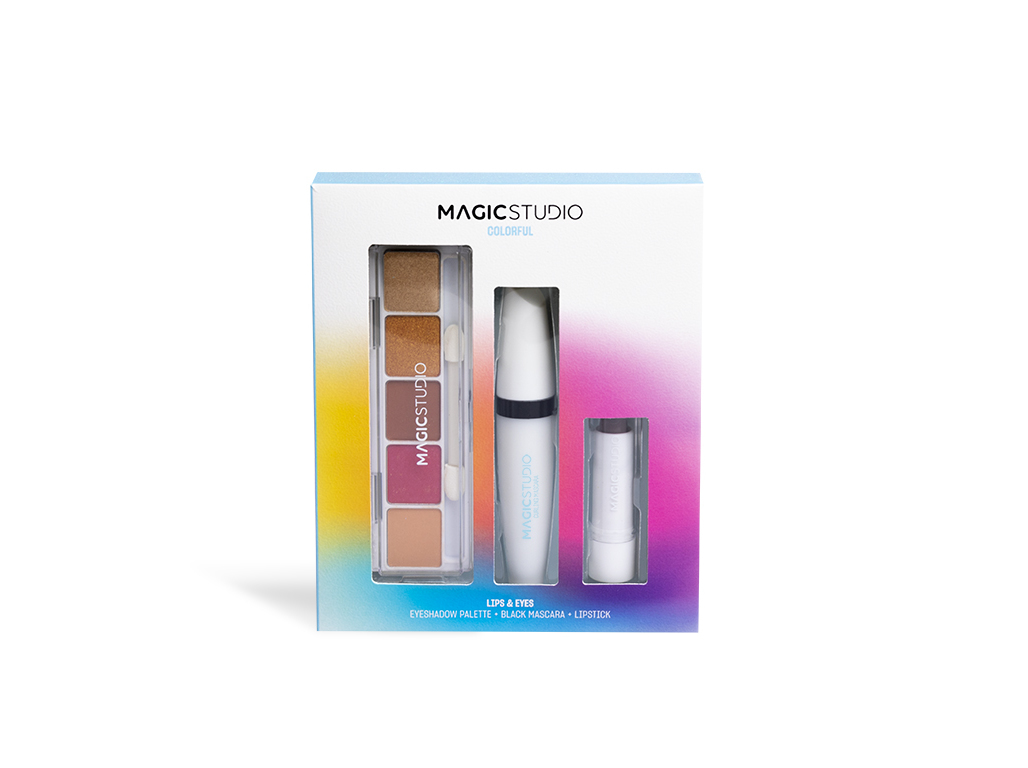 CONJUNTO MAGIC STUDIO LIPS & EYES