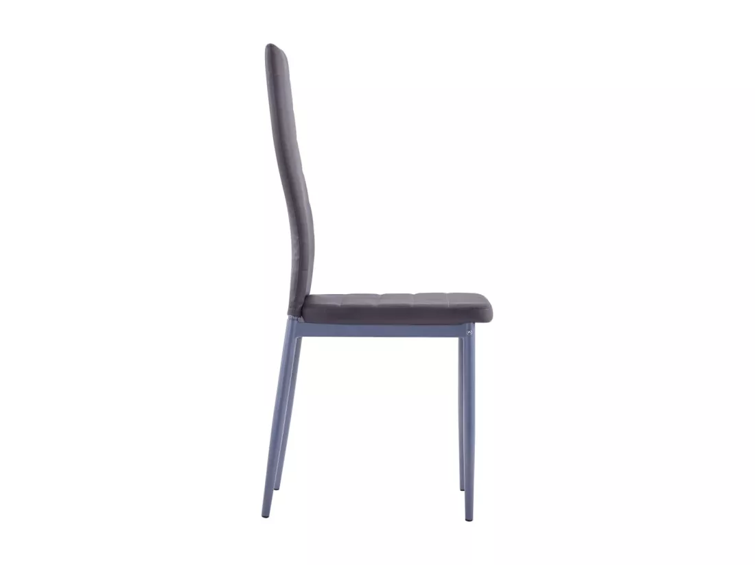 Mobilier de salle à manger 5 pcs Gris