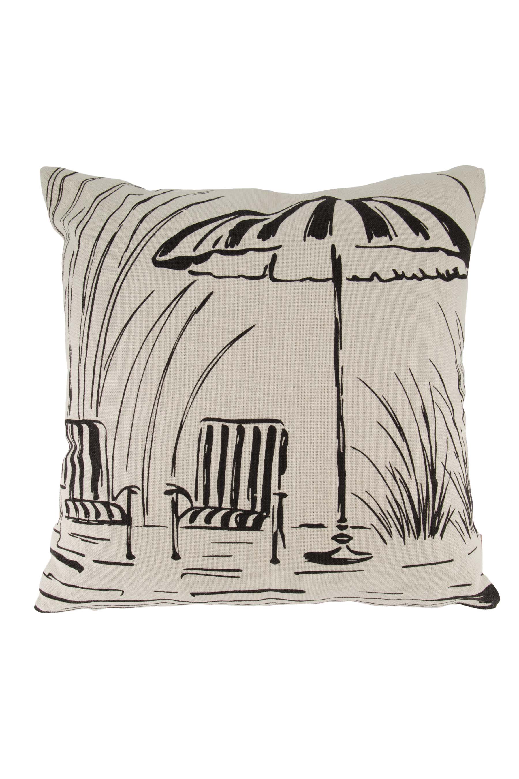 kussen sunshine tekening 45x45cm
