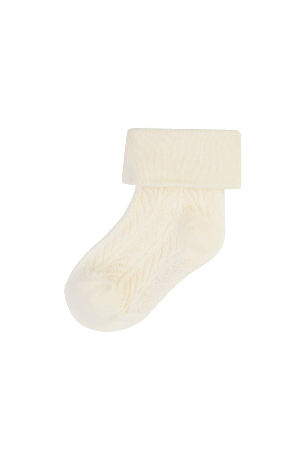 Noppies Newborn Sokken (4 paar) - Oatmeal Melange