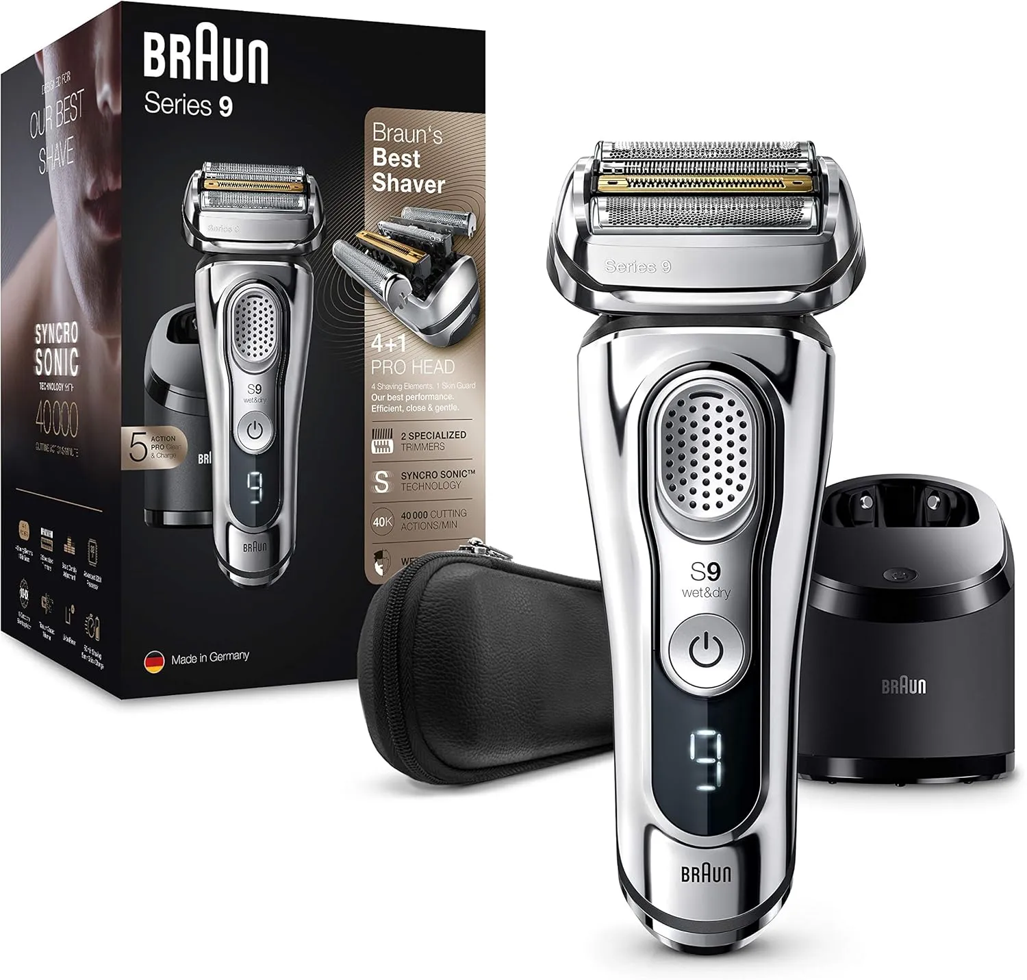 Braun Series 9 9395cc Herren-Elektrorasierer