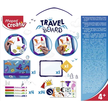 Maped Creativ Reisemalset Travel Board, 21-teilig
